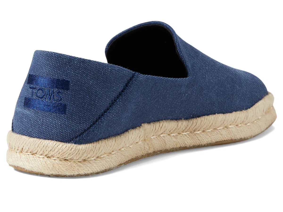 Toms Santiago Herren-Loafer, flach