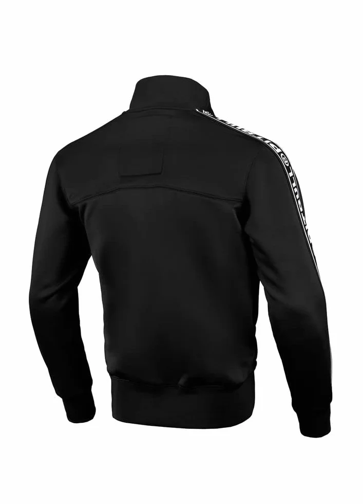 PITBULL - Herren Pullover, Sweatshirt Oldschool Tape Logo, Normaler Sportlicher Schnitt, Komfortabel, Polyestergewebe Blouson