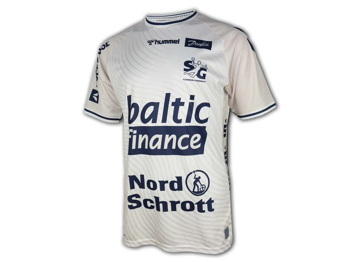 hummel SG Flensburg-Handewitt Trikot Inter 24 25 SGFH Shirt Handball Jersey, Größe:XXL