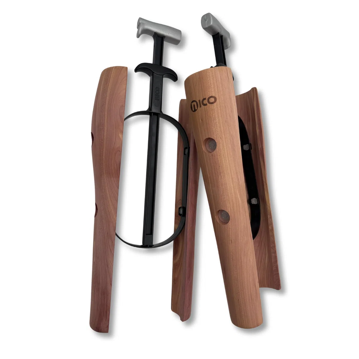 nico Red Cedar Sensomatic - Stiefelformer ideal für Reitstiefel - Schaftformer 35cm Länge