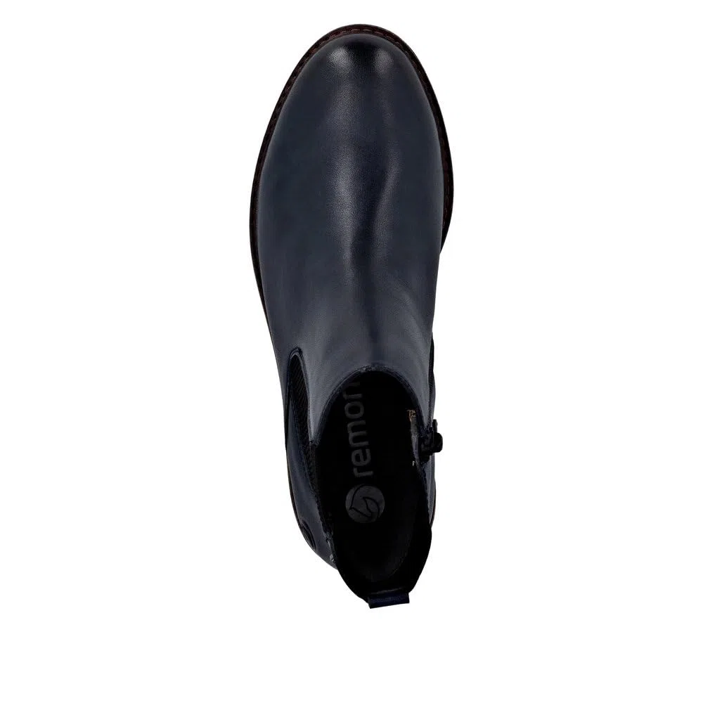 Remonte Damen Klassische Stiefeletten D2Q70, Frauen Stiefeletten,lose Einlage,wasserabweisend,remonteTEX