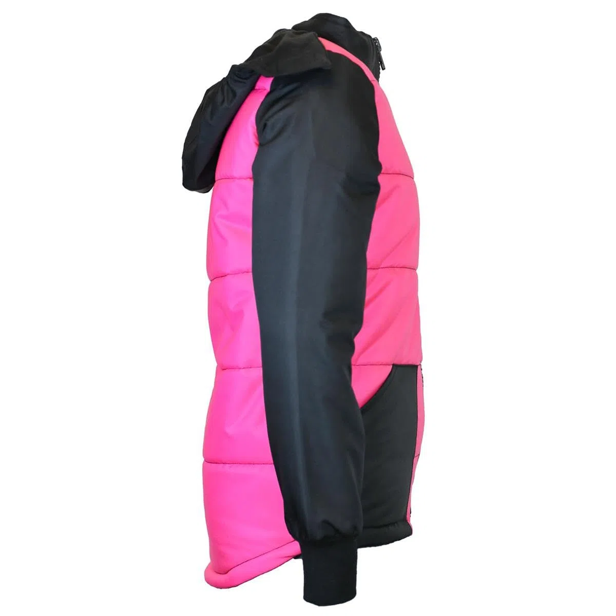 Reitset Kinder Reitjacke Mia schwarz gesteppt mit Silikon-Vollbesatz Reitleggings Grau