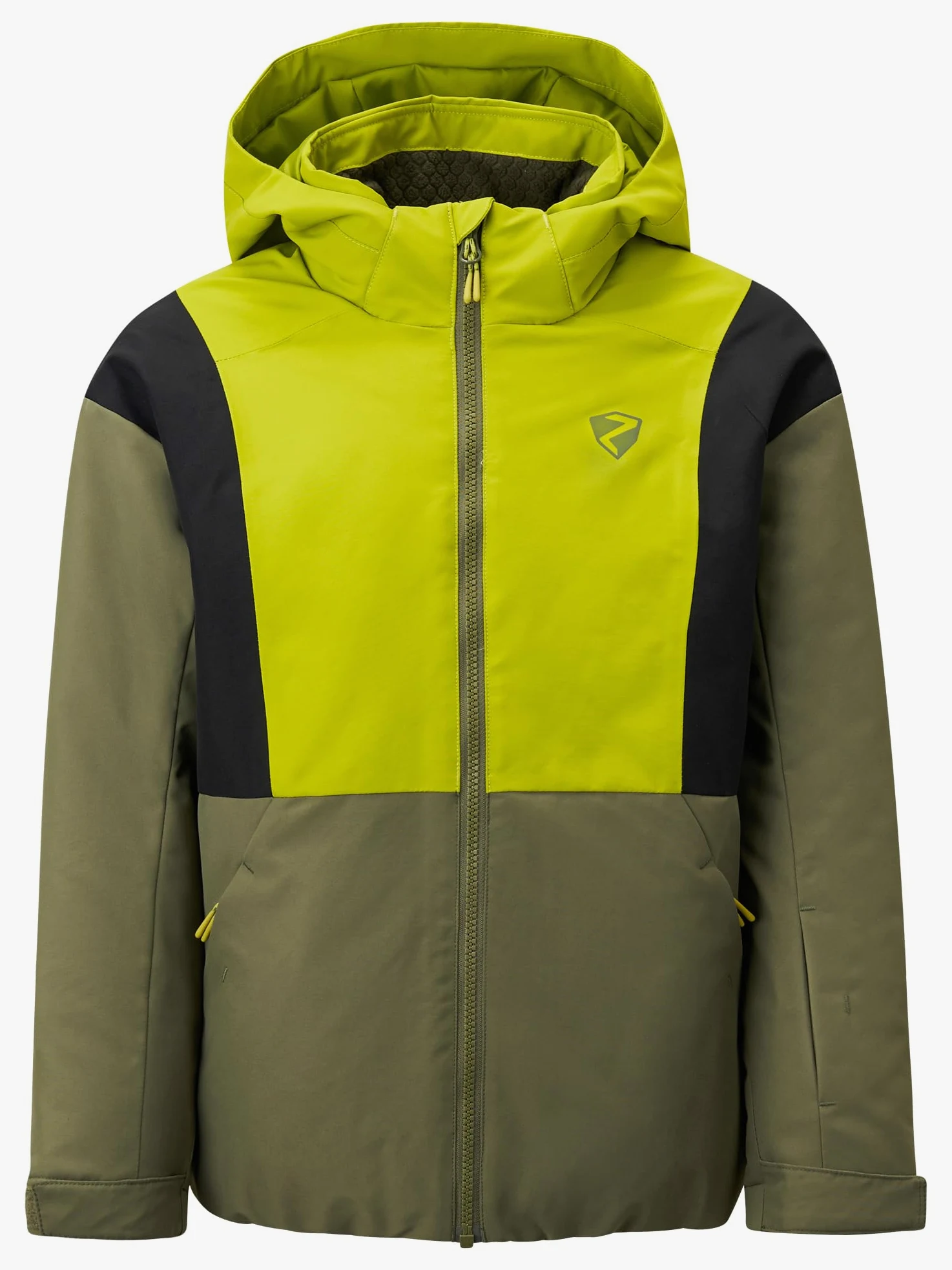 Ziener Jungen Abbe-z Ski-Jacke/Winterjacke | warm, atmungsaktiv, wasserdicht (1er Pack)