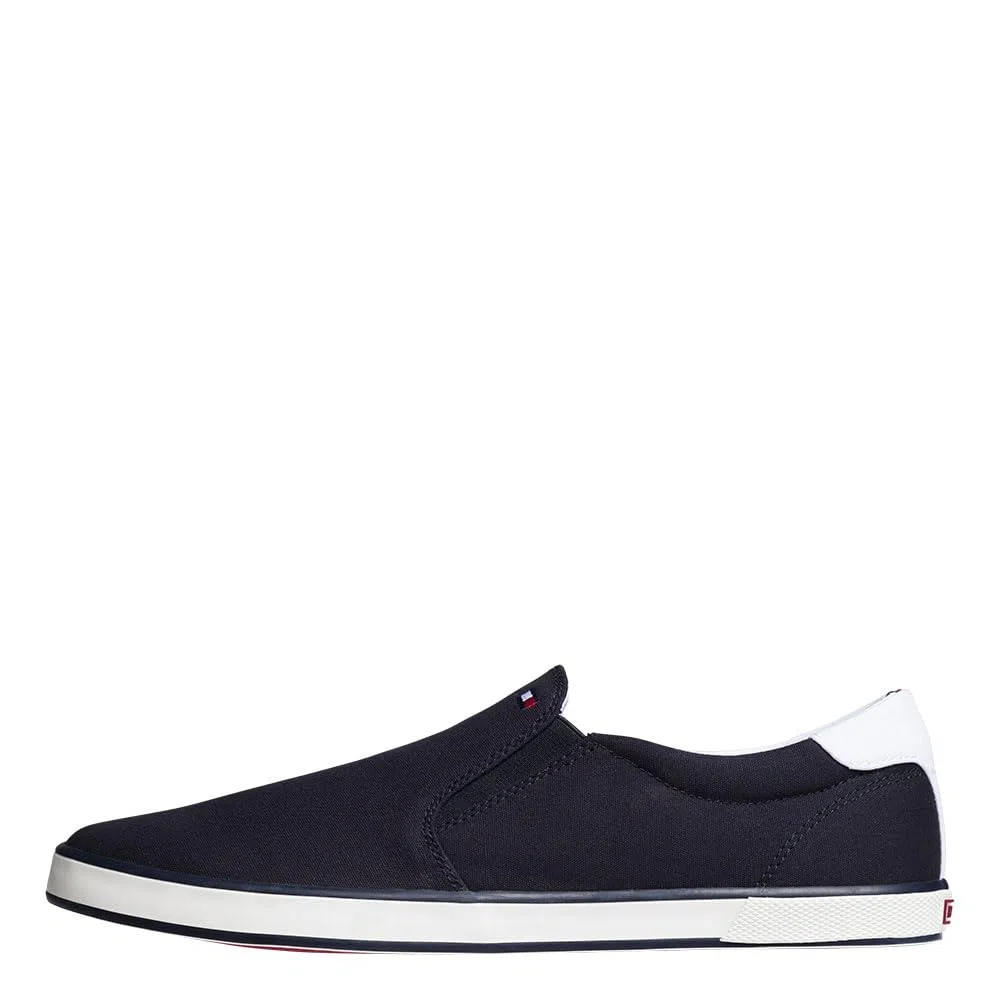 Tommy Hilfiger Iconic Slip On Sneaker Slipper Weiß