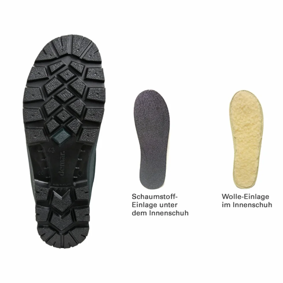demar. Thermostiefel Jagdstiefel mit Wolle gefüttert