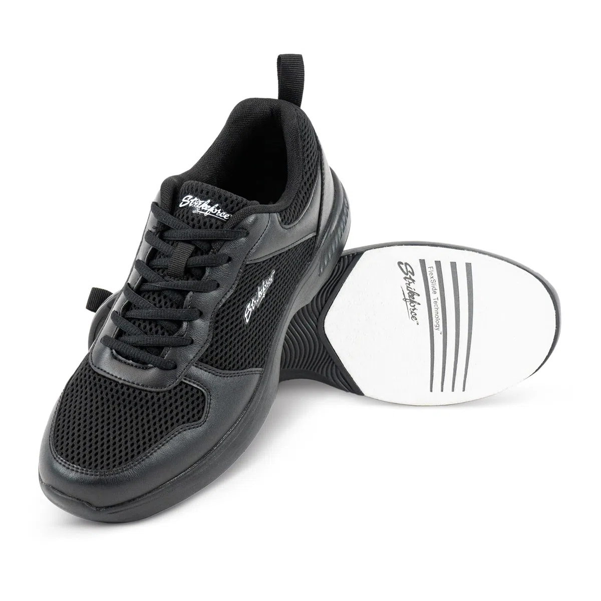 KR Strikeforce OPP Lite Black Athletic Bowlingschuh für Rechts- oder Linkshänder