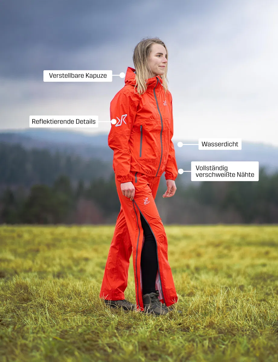 RevolutionRace Arcade 3L Lightweight Jacket für Damen, Wasserdichte Jacke, Packbare Windjacke für Wanderungen und Outdoor-Aktivitäten