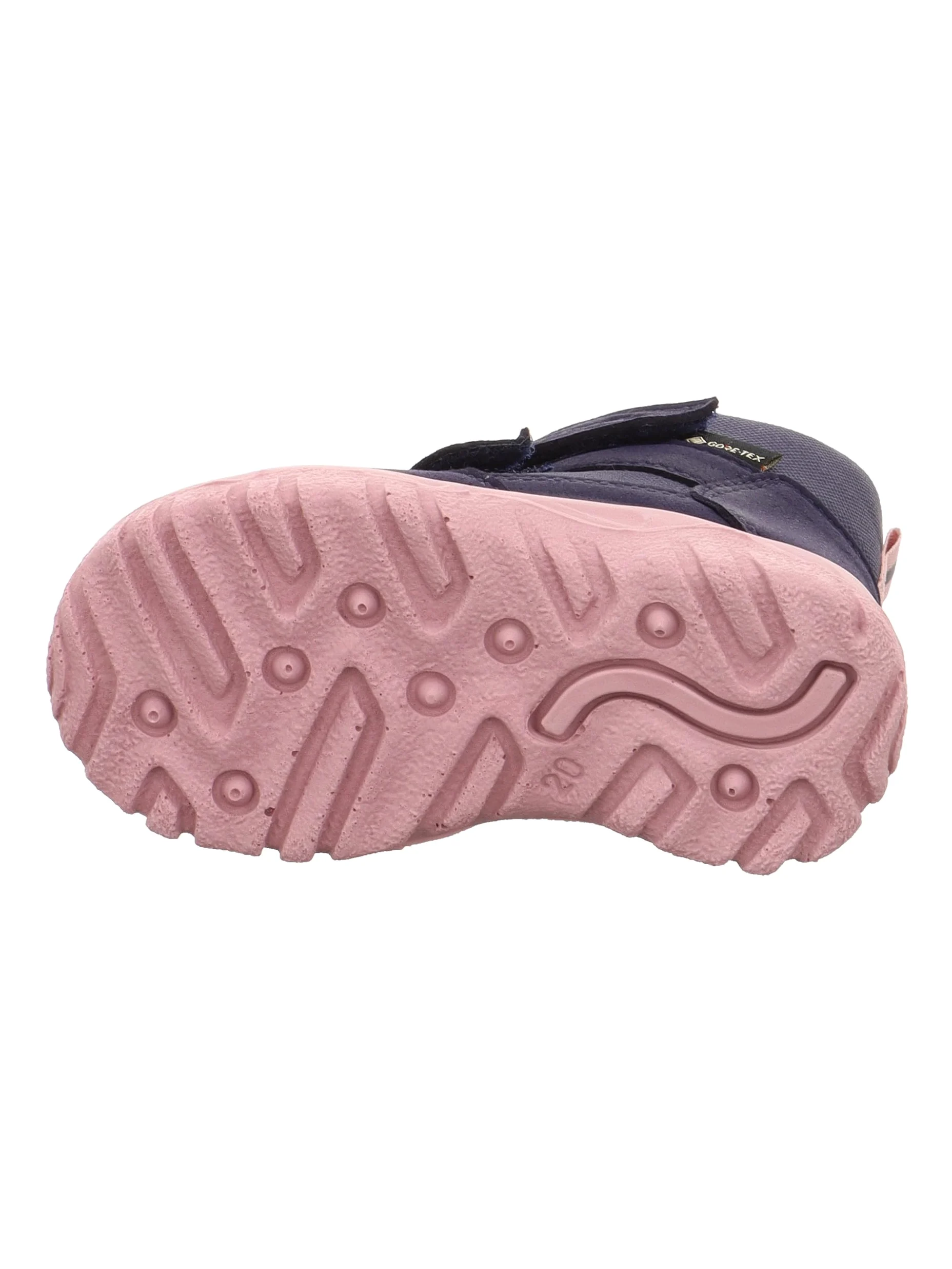 Superfit Baby Mädchen - Schuhe HUSKY1 Boot, Modern, BLAU/ROSA 8030, 22
