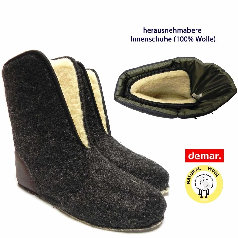 demar. Thermostiefel Jagdstiefel mit Wolle gefüttert