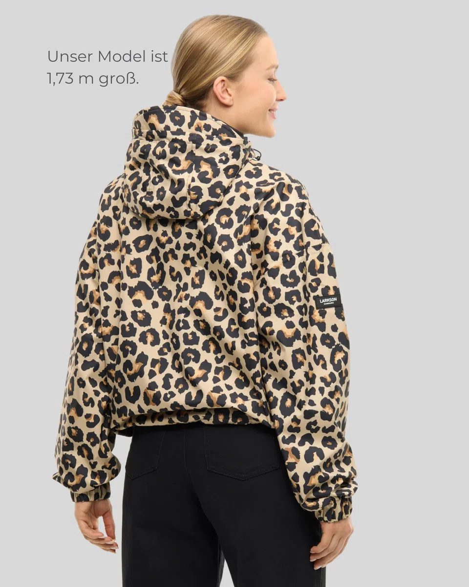 LARKSON Regenjacke Damen Herren - Elin - Regenmantel für Fahrrad Outdoor Festival - Wassersäule 10000 mm - Wasserdichte Jacke mit Verschweißten Nähten - Faltbar