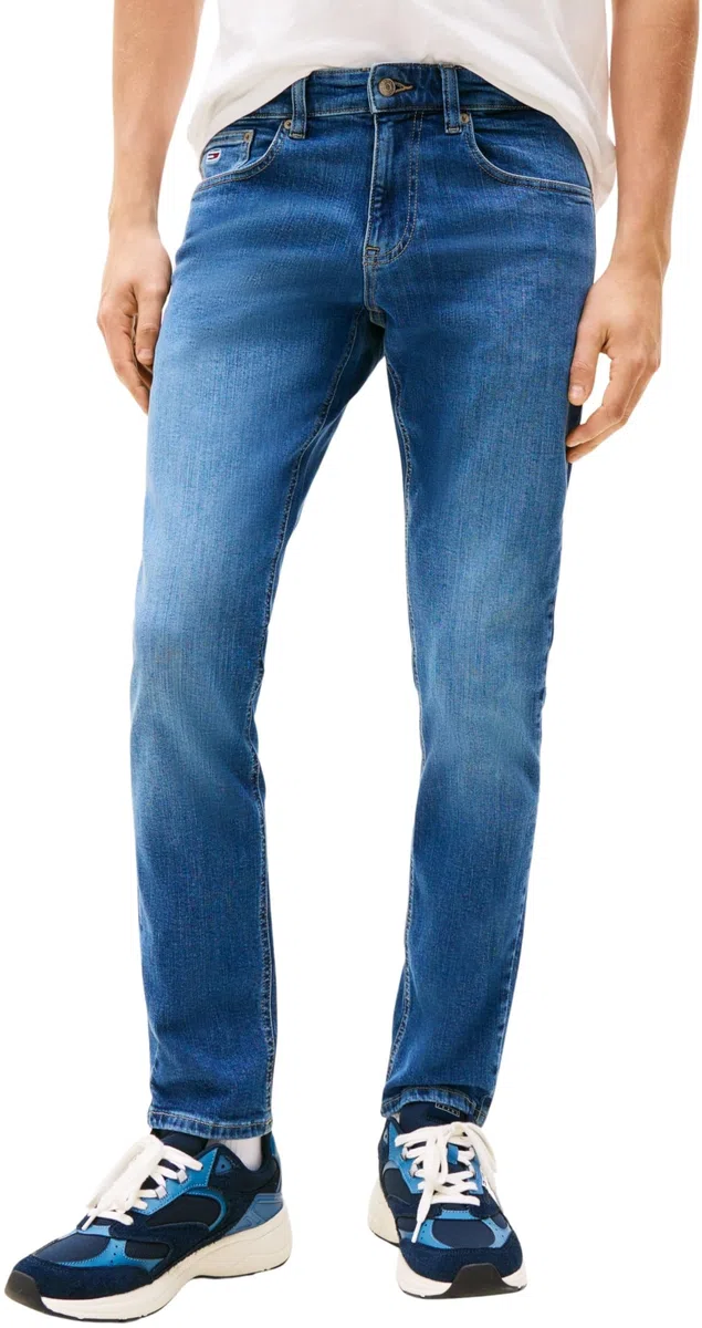 Tommy Jeans Herren Jeans Hose Scanton Slim Fit Stretch