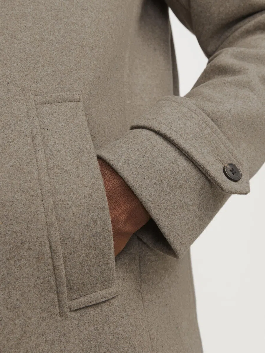 JACK & JONES Herren Jjemelton Wool Coat Sn Wollmantel (1er Pack)