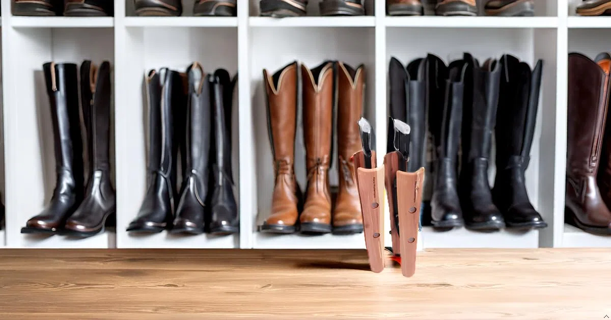 nico Red Cedar Sensomatic - Stiefelformer ideal für Reitstiefel - Schaftformer 35cm Länge