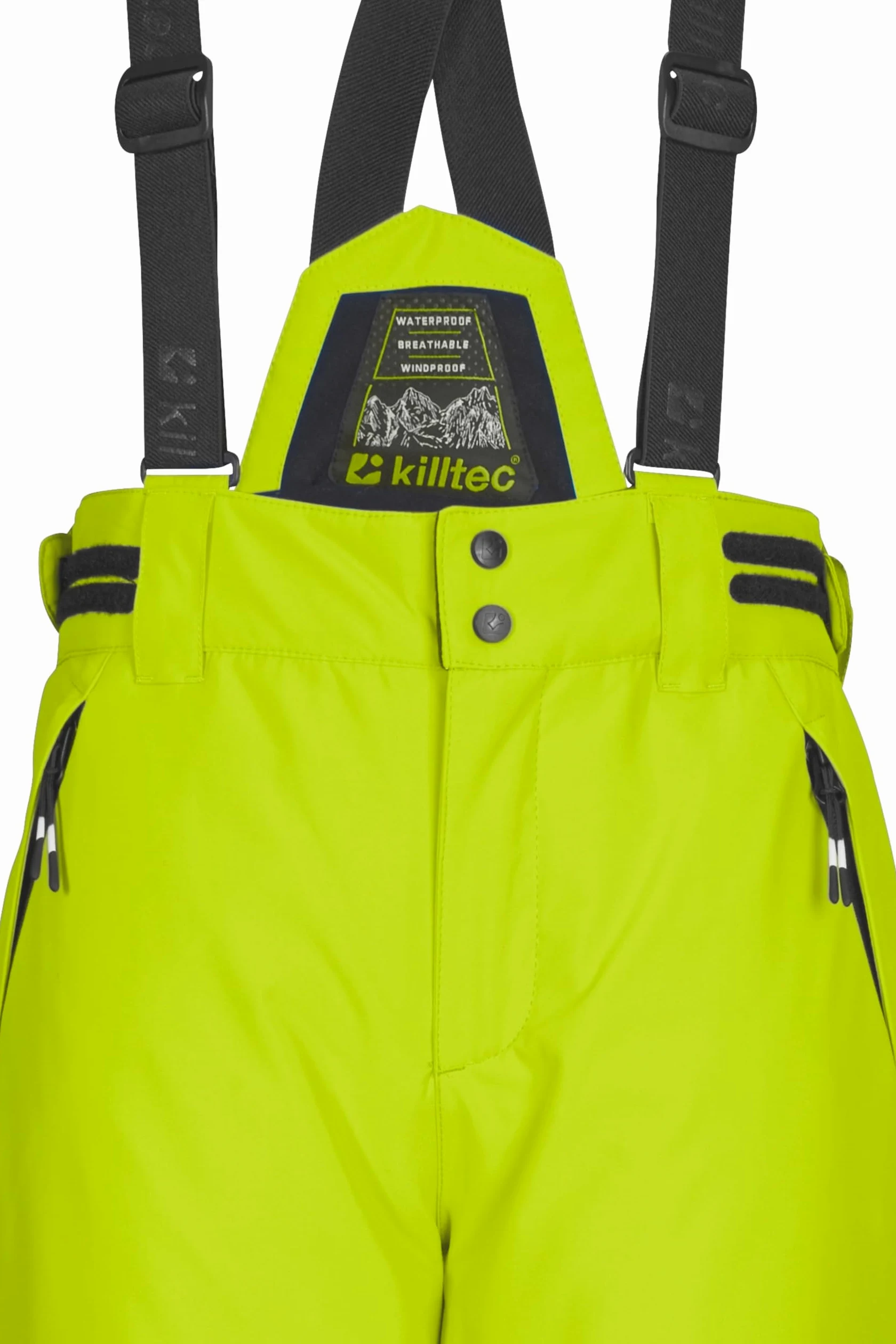 Killtec Jungen Skihose/Funktionshose mit abnehmbarem Latz, Kantenschutz und Schneefang Ksw 214 Bys Ski Pnts