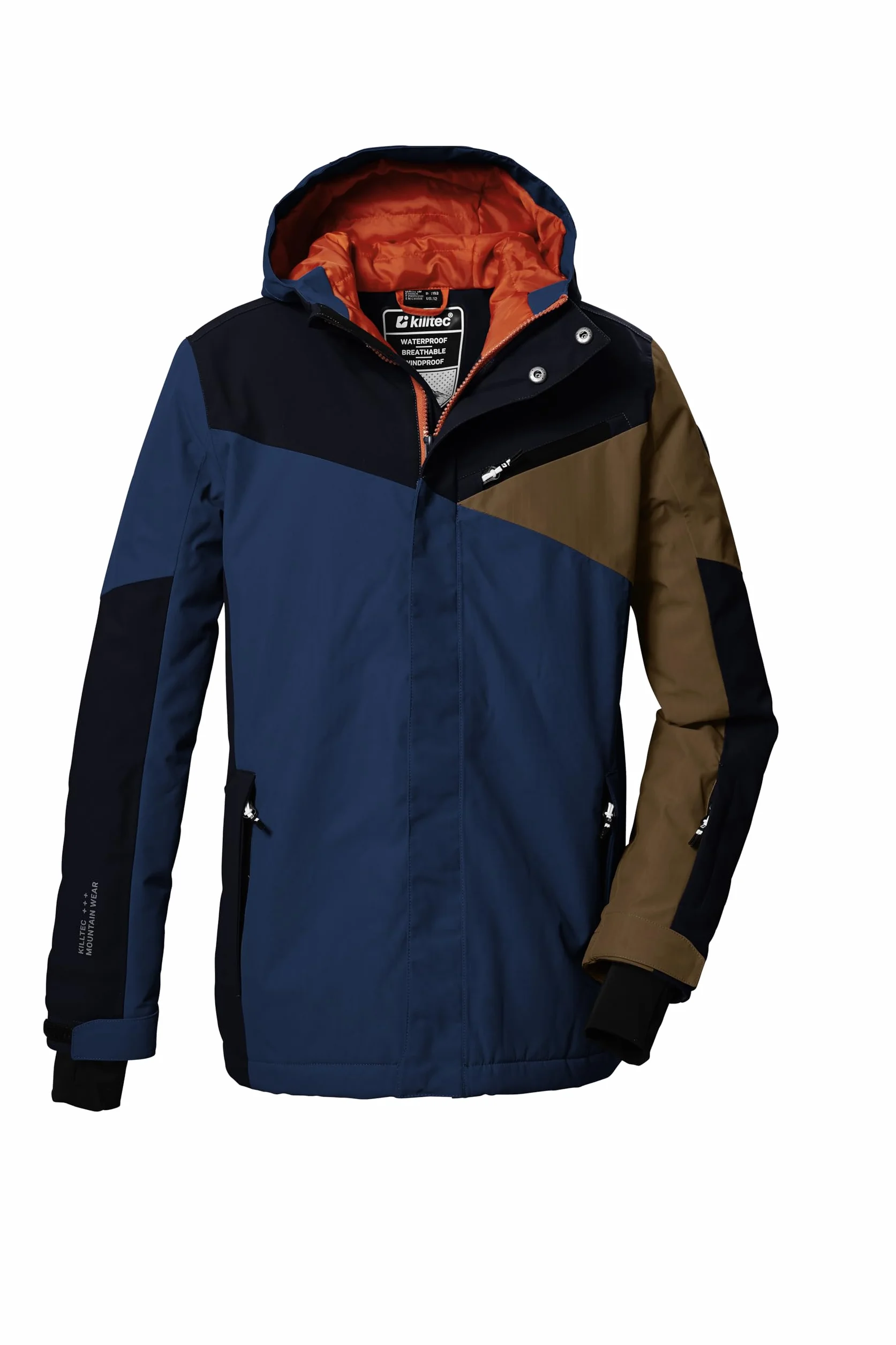 Killtec Jungen Ksw 387 Bys Ski Jckt Skijacke/Funktionsjacke mit Kapuze und Schneefang