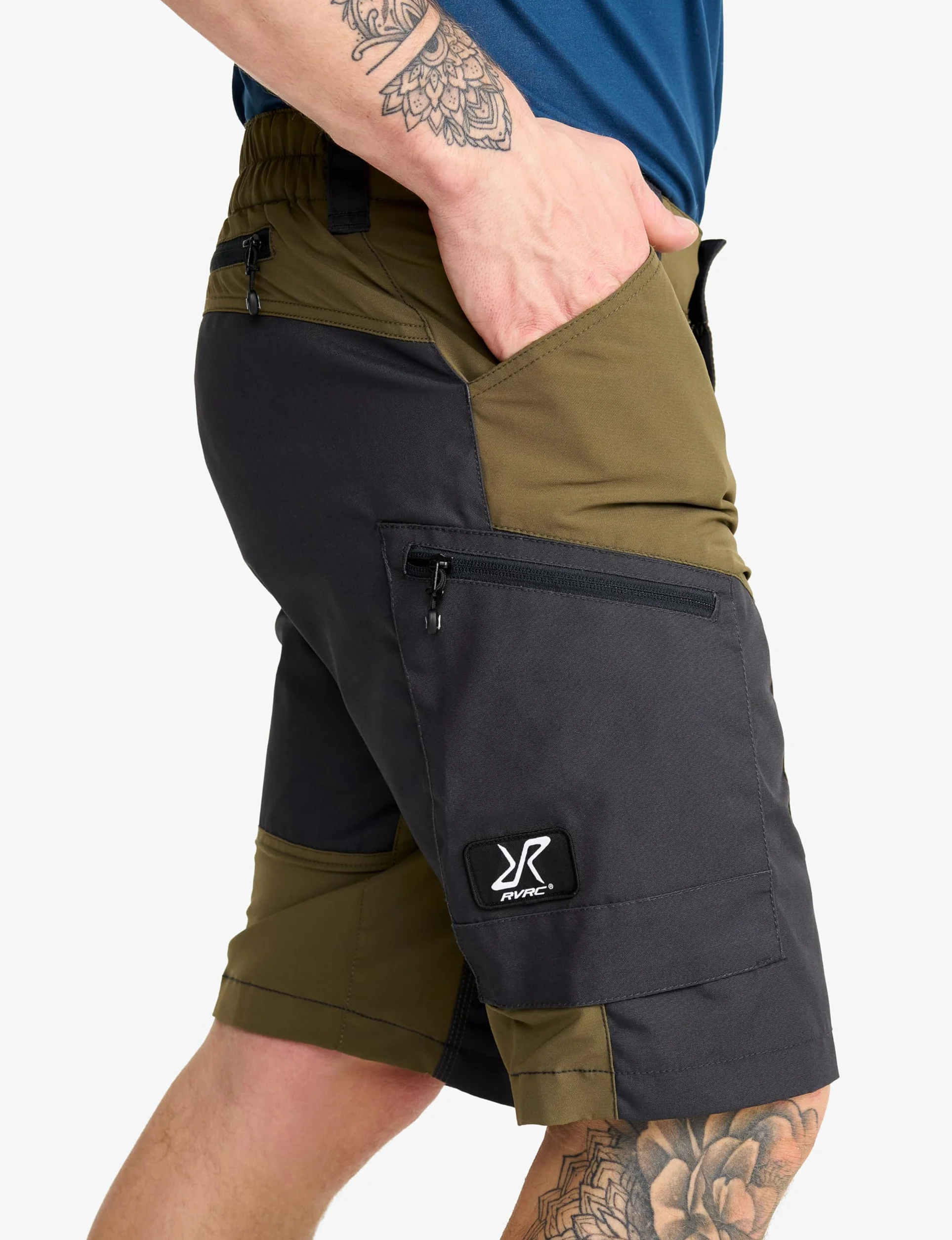 RevolutionRace RVRC GP Shorts für Herren, strapazierfähige und belüftete Wandershorts für alle Outdoor-Aktivitäten