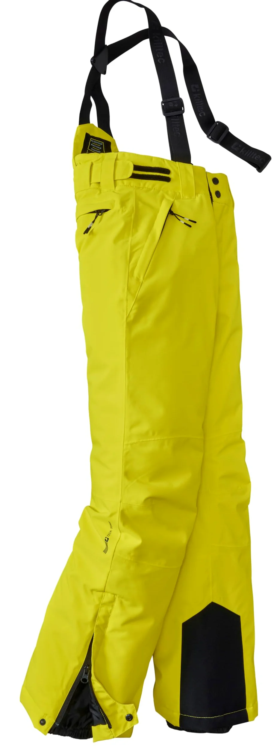 Killtec Jungen Skihose/Funktionshose mit abnehmbarem Latz, Kantenschutz und Schneefang Ksw 214 Bys Ski Pnts
