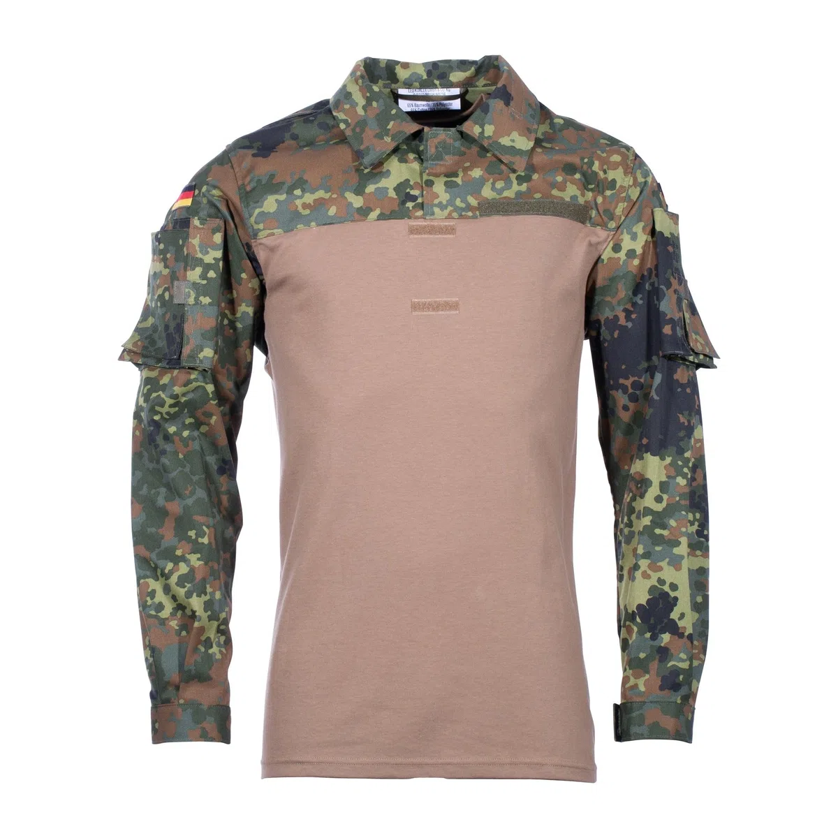 Leo Köhler Combat Shirt Flecktarn Größe L
