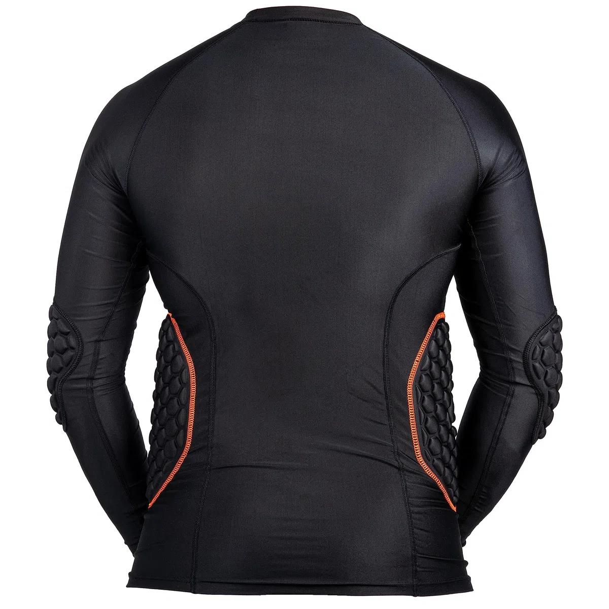 CATCH & KEEP Torwart Protectionshirt lang gepolstert - Fußball/Sport Protection Shirt mit Kompressionsfunktion und atmungsaktivem Material