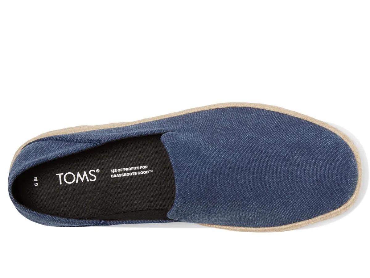 Toms Santiago Herren-Loafer, flach
