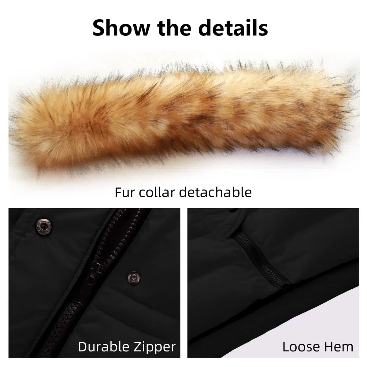 MEILONGER Jungen Mädchen Winterjacke Puffer Daunenjacke Kinder Skijacke Kapuzen Daunenmantel Dicke Dchneeanzug Oberbekleidung Winddicht und Wasserdicht