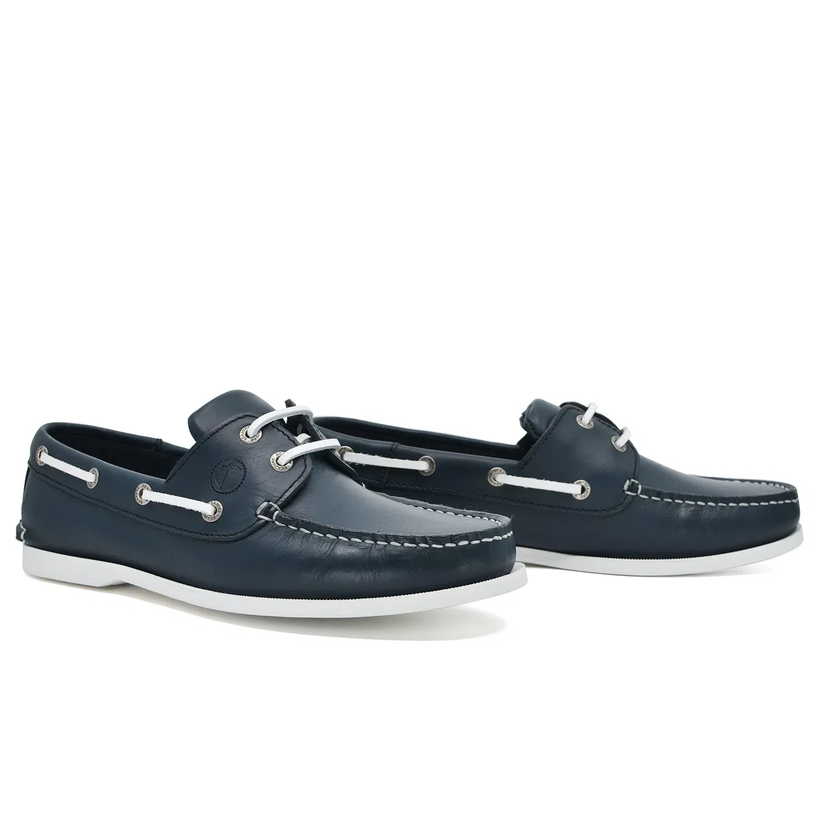 Seajure Damen Bootsschuhe Watamu Marineblau Leder