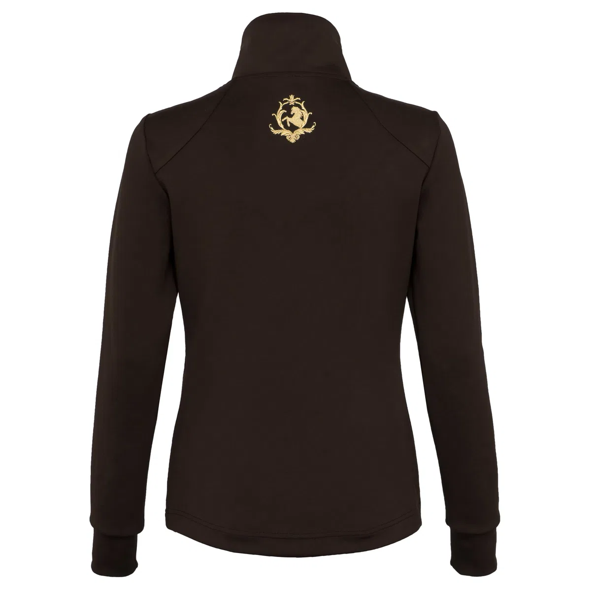 Damen Reitjacke, Softshelljacke mit hohem Kragen, 2-Wege-Reißverschluss & Reißverschlusstaschen