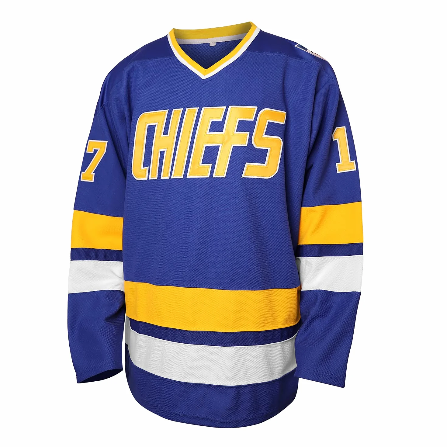 Herren Hanson Brother 16 Jack 17 Steve 18 Jeff Charlestown Chiefs Movie Hockey Trikot