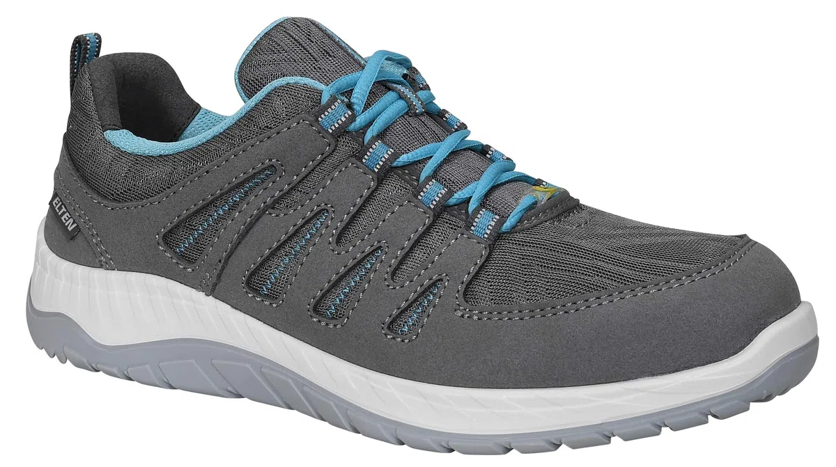 ELTEN Damen Maddie Grey Low ESD S1pSicherheitsschuh