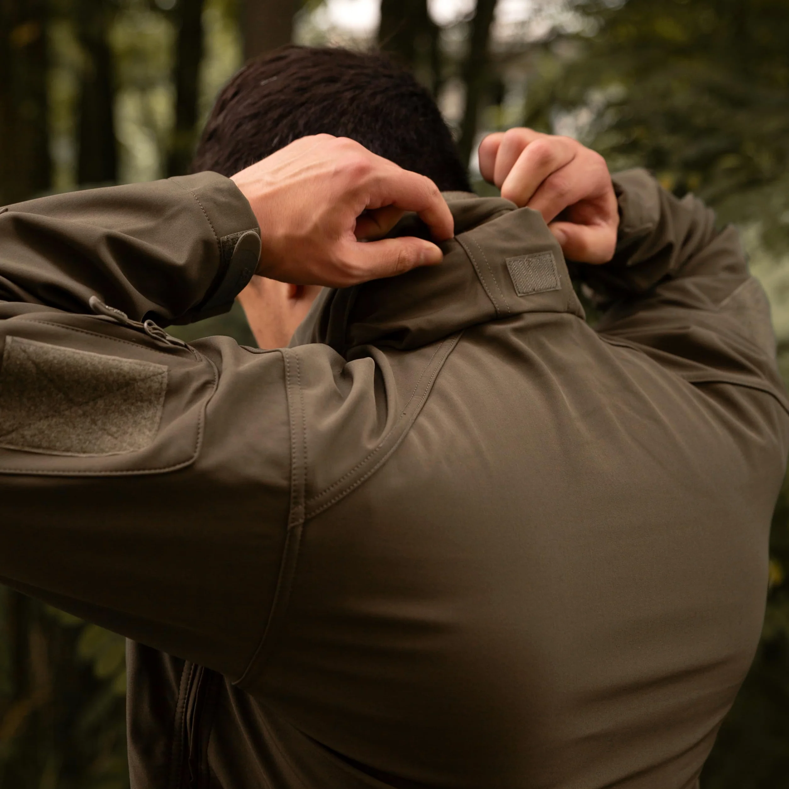 Mil-Tec Softshelljacke SCU 14 für Herren • Taktische Outdoor Funktionsjacke • Atmungsaktive, winddichte & wasserabweisende Übergangsjacke • Praktische Freizeitjacke oder Wanderjacke