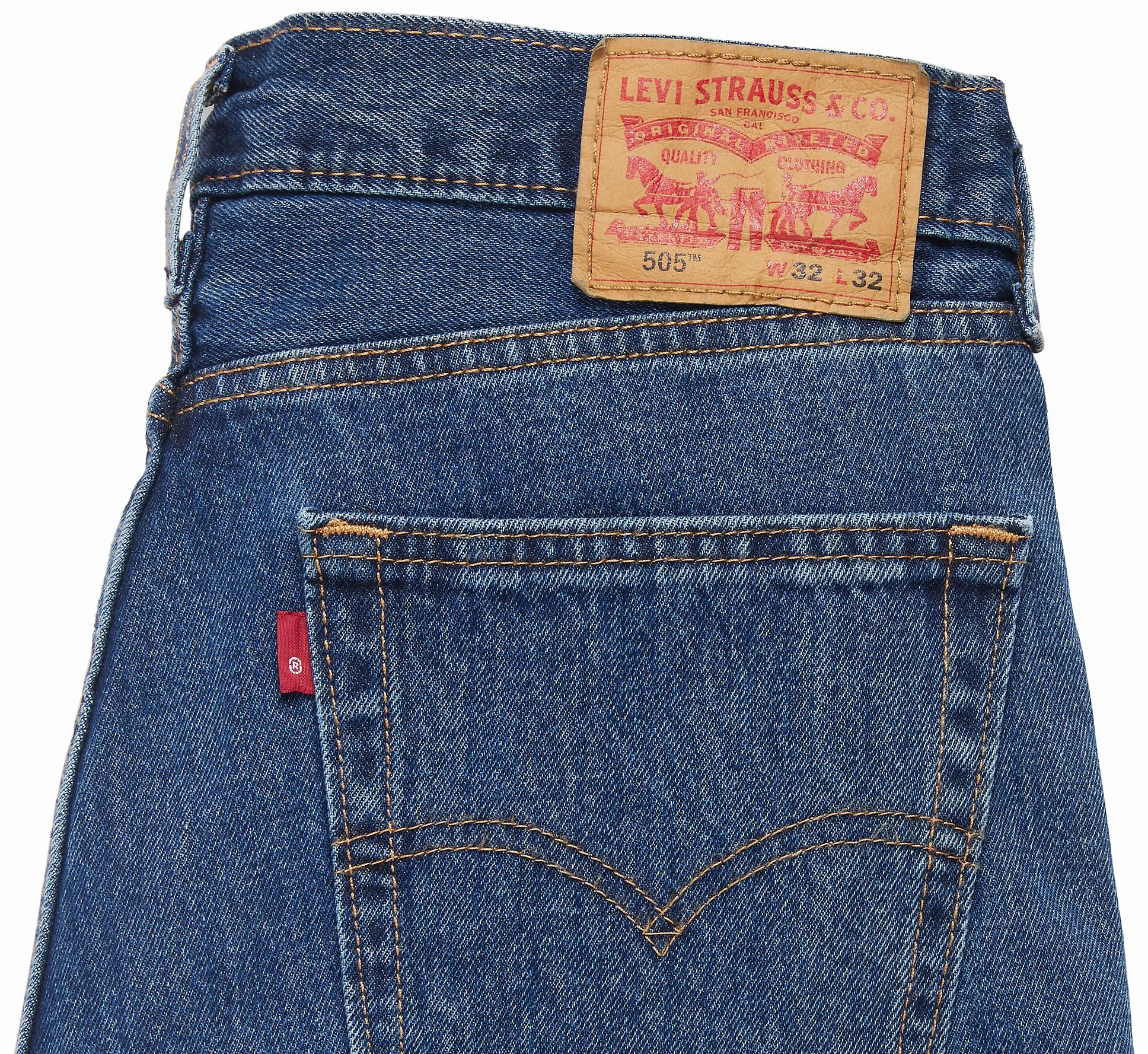 Levi's Herren Jeanshose 505 mit Reißverschluss, Regular Fit
