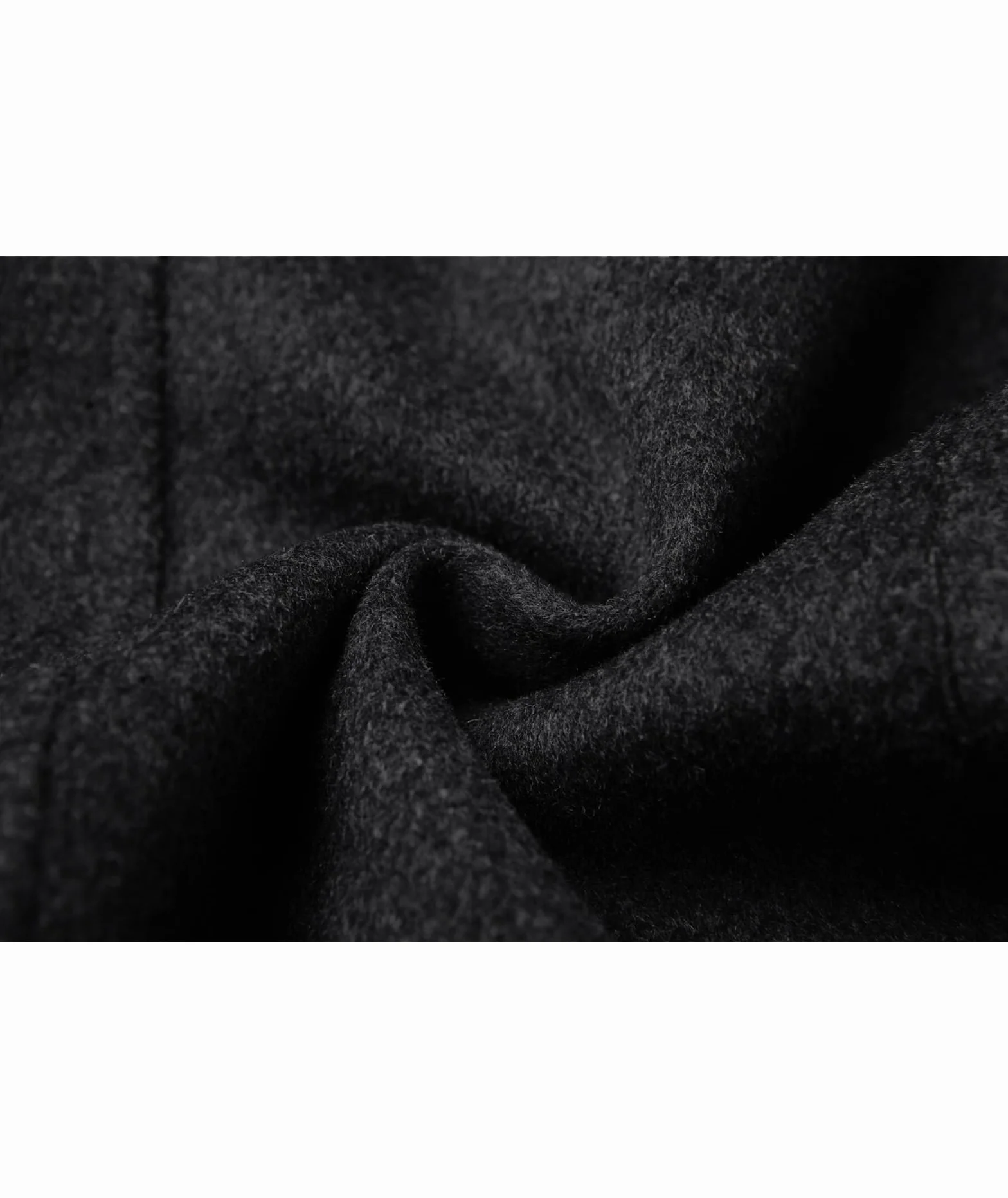 ECDAHICC Wintermantel Herren Lang Wolle Mantel Slim Fit Zweireihig Revers Herrenmantel Business Baumwolle Mantel Wollmantel