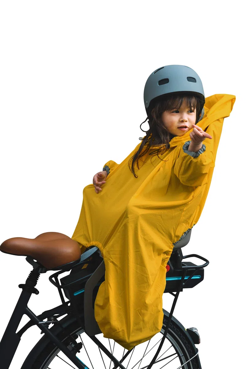 Regenschutz für Kinderfahrradsitz