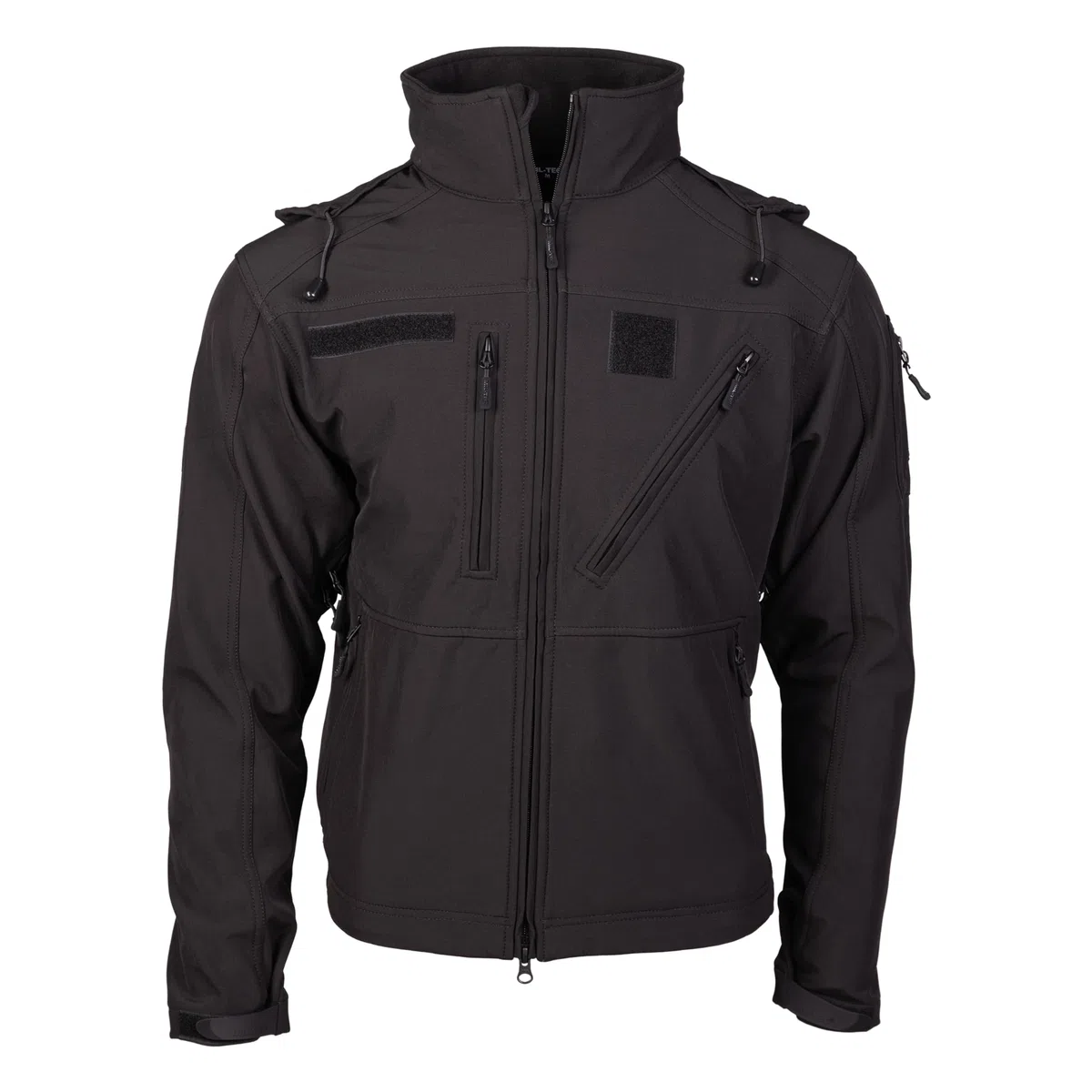 Mil-Tec Softshelljacke SCU 14 für Herren • Taktische Outdoor Funktionsjacke • Atmungsaktive, winddichte & wasserabweisende Übergangsjacke • Praktische Freizeitjacke oder Wanderjacke