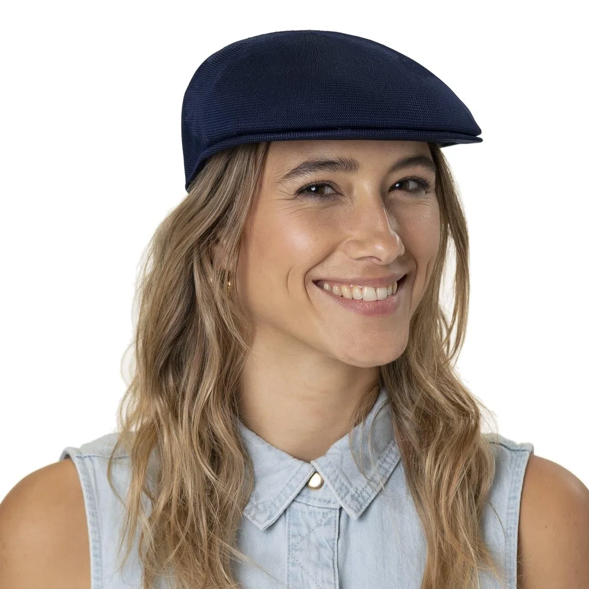 Kangol Tropic Summer Flatcap 504 Schiebermütze Schirmmütze Herrencap Sommercap Damencap Pepe Damen/Herren - mit Schirm Winter Herbst Frühjahr Sommer