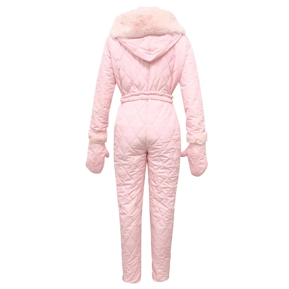 Ansenesna Skianzug Damen Einteiler Schneeanzug Damen Warm Thermo Skianzüge Für Frauen Overall Mit Kapuze Schneeanzüge Einteilig Winter Skioverall Onesie Elegant Ski Anzug Jumpsuit Schneeoverall