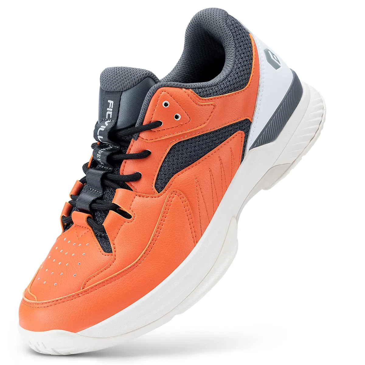 FitVille Extra Weit Tennisschuhe Herren Breit Hallenturnschuh Atmungsaktiv Training Schuhe für Tennis Badminton Walking Fitnessstudio