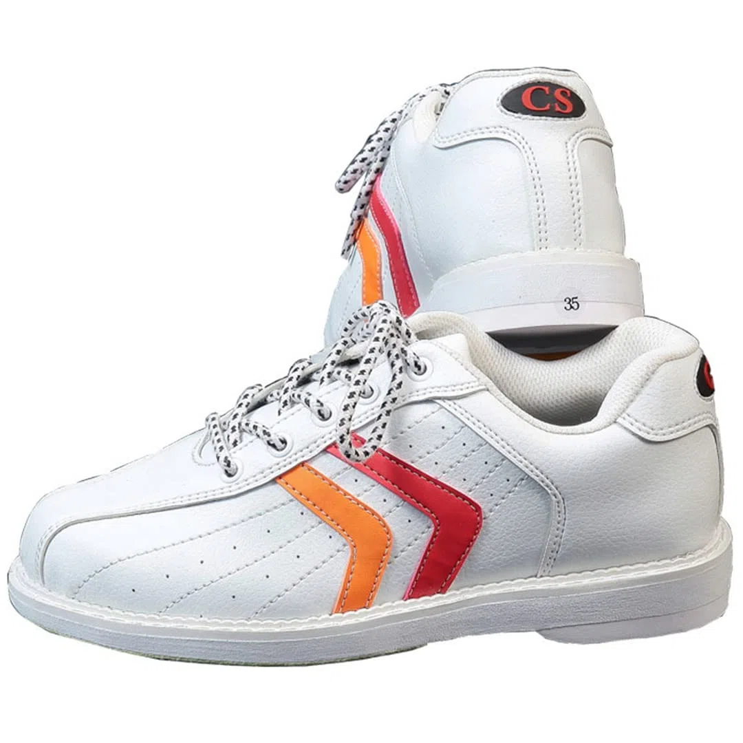 Damen Bowlingschuhe, Knappsichere Sohle Bowling Trainer Damen Wanderturnschuhe Leichte Bügelschuhe