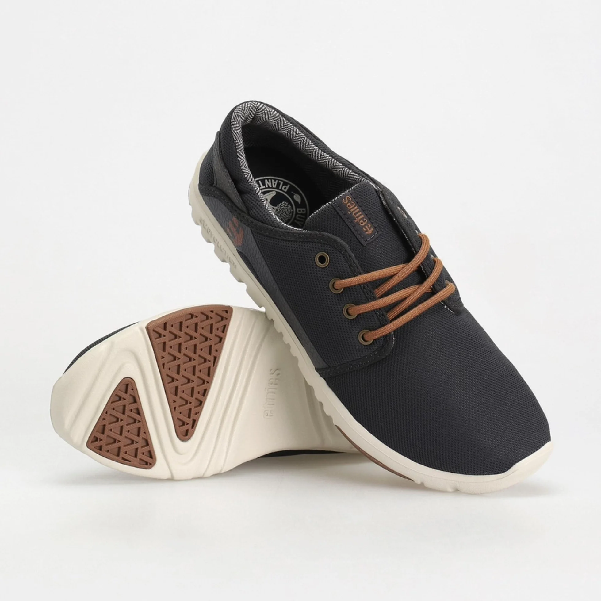 Etnies Herren Scout Skate Sneaker Schuhe Casual - Schwarz