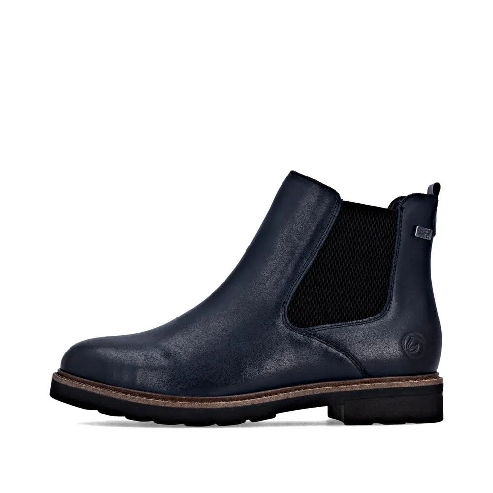 Remonte Damen Klassische Stiefeletten D2Q70, Frauen Stiefeletten,lose Einlage,wasserabweisend,remonteTEX