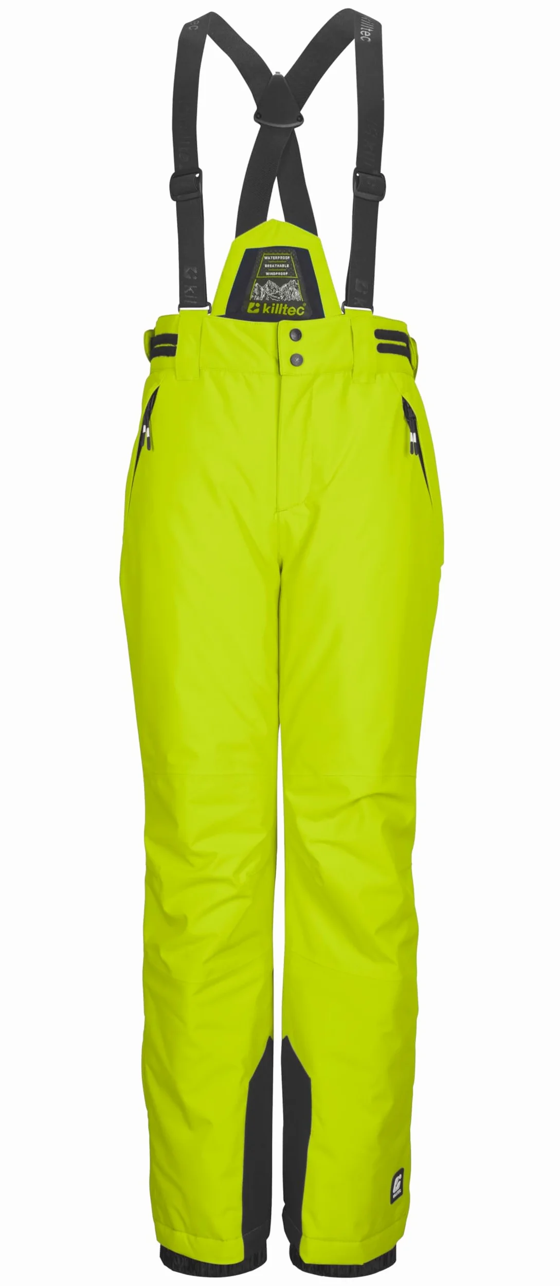 Killtec Jungen Skihose/Funktionshose mit abnehmbarem Latz, Kantenschutz und Schneefang Ksw 214 Bys Ski Pnts