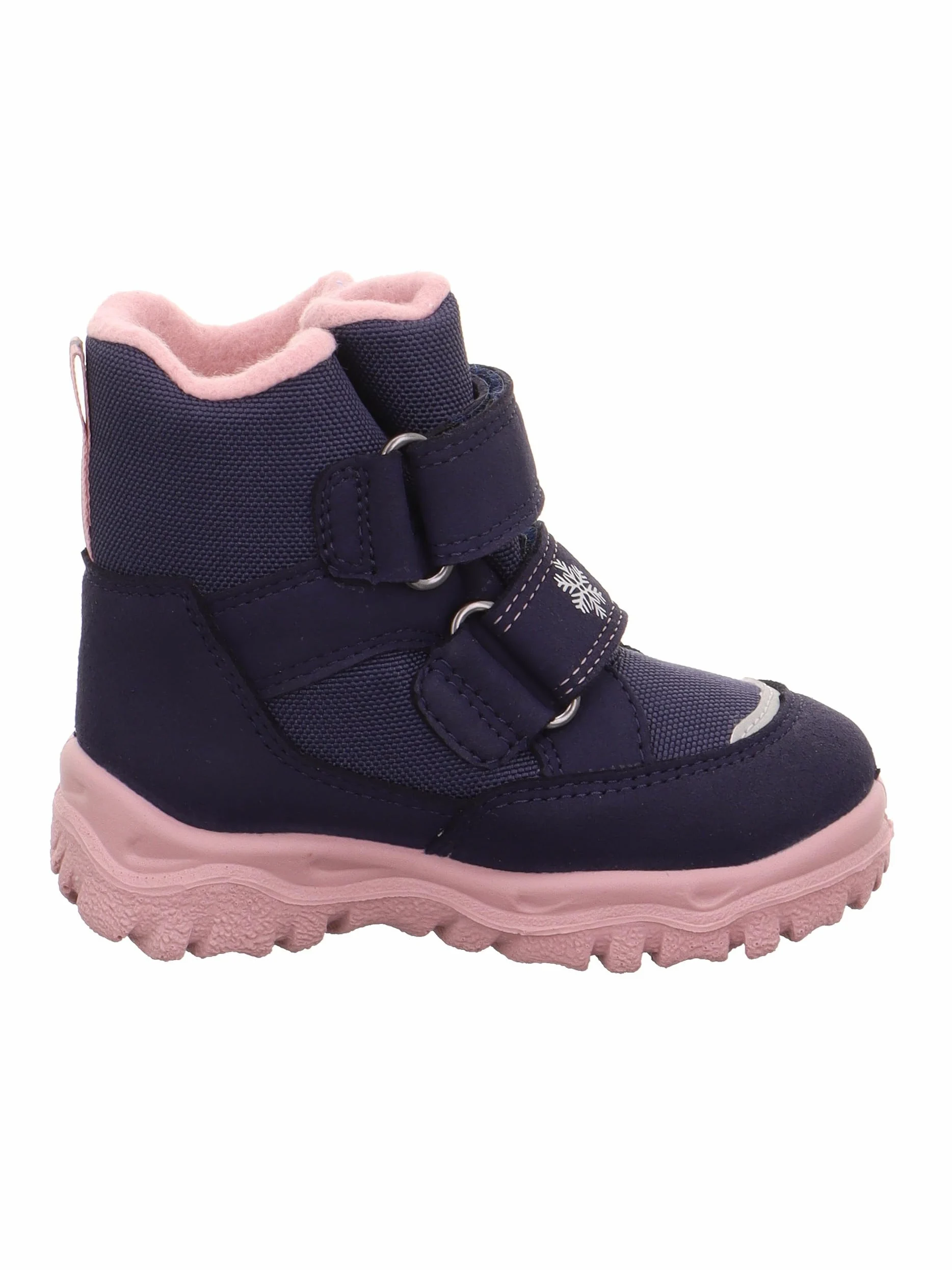 Superfit Baby Mädchen - Schuhe HUSKY1 Boot, Modern, BLAU/ROSA 8030, 22