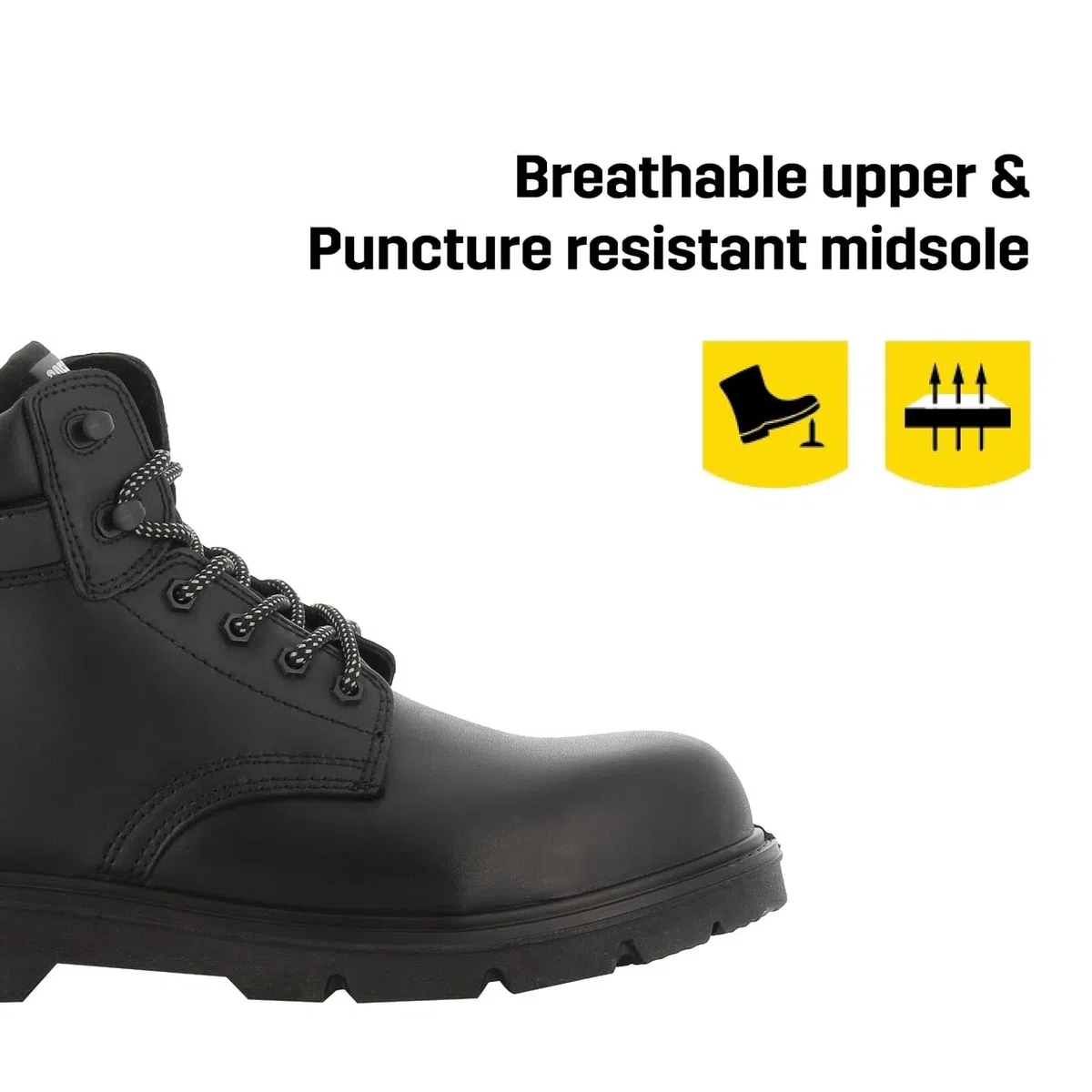 SAFETY JOGGER Sicherheitsschuhe Herren - X1100N - S3 Arbeitsschuhe Wasserdicht, Bequeme, Rutschfeste und ESD Arbeit Schuhe Männer, Kunststoffkappe Safety Shoes, Sicherheitsstiefel, auch für Damen