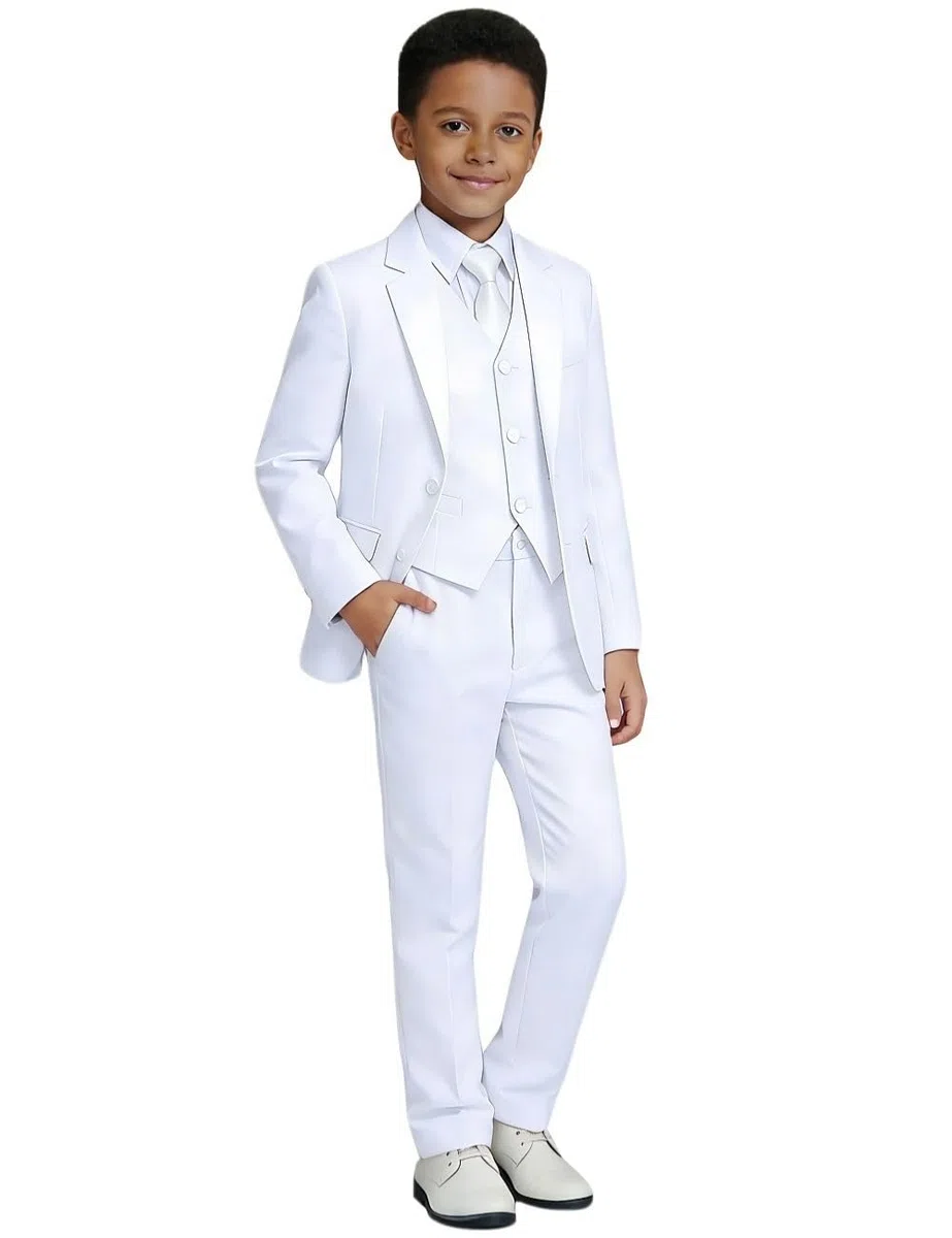 Visaccy Jungen Anzüge Slim Fit Kleid Kleidung Ring Träger Outfit